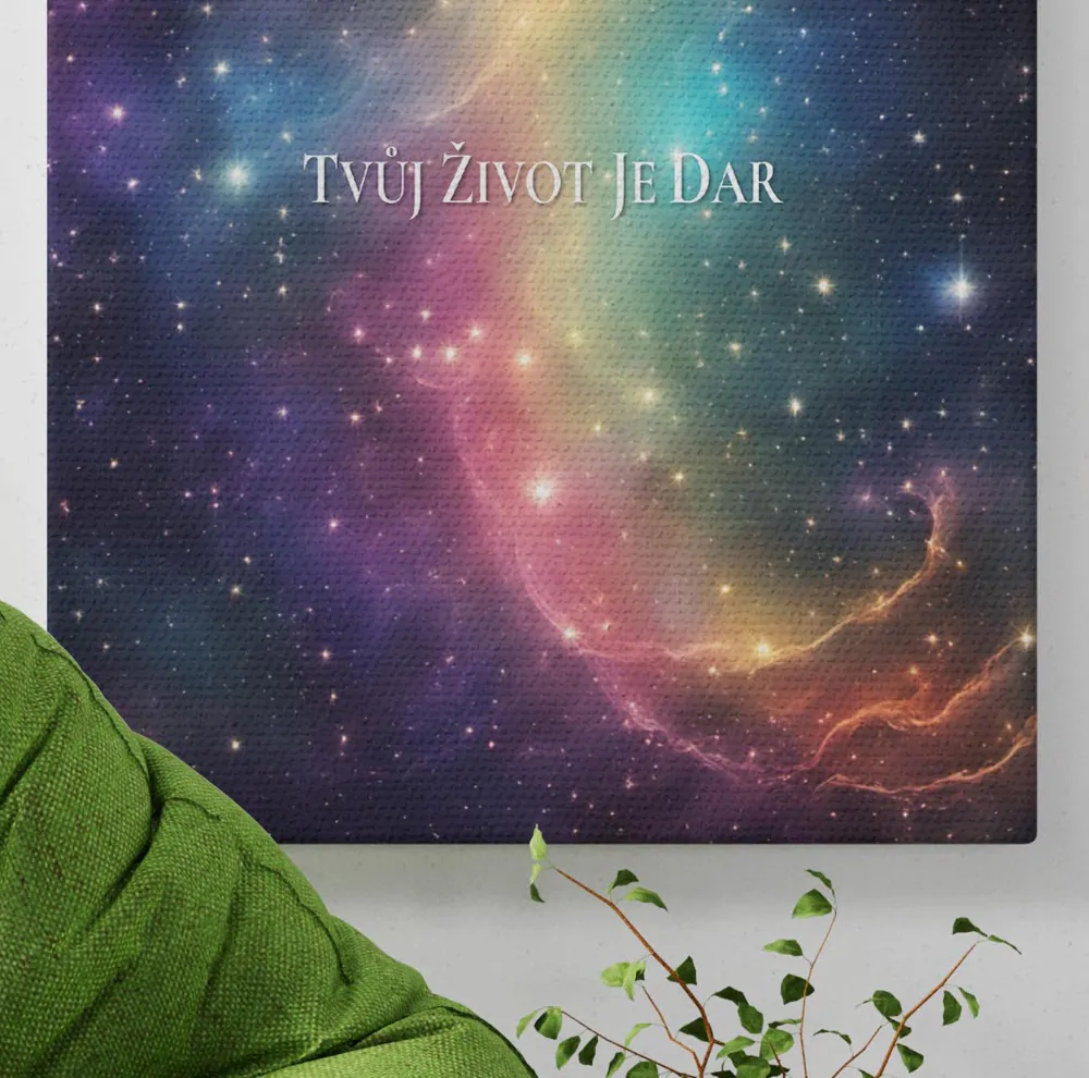 Motivační obraz - Život je dar