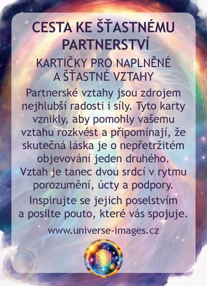 Karty CESTA KE ŠŤASTNÉMU PARTNERSTVÍ