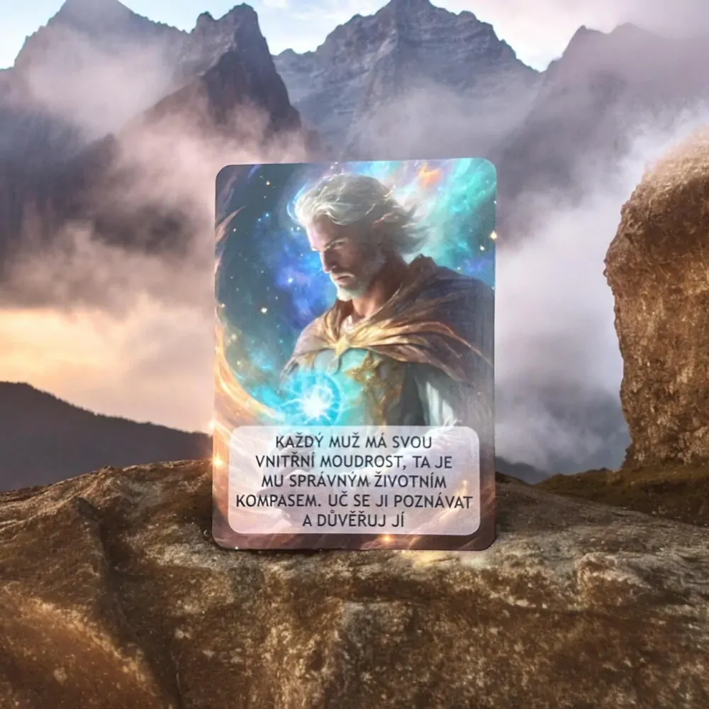 Karty MOUDROST SILNÝCH MUŽŮ